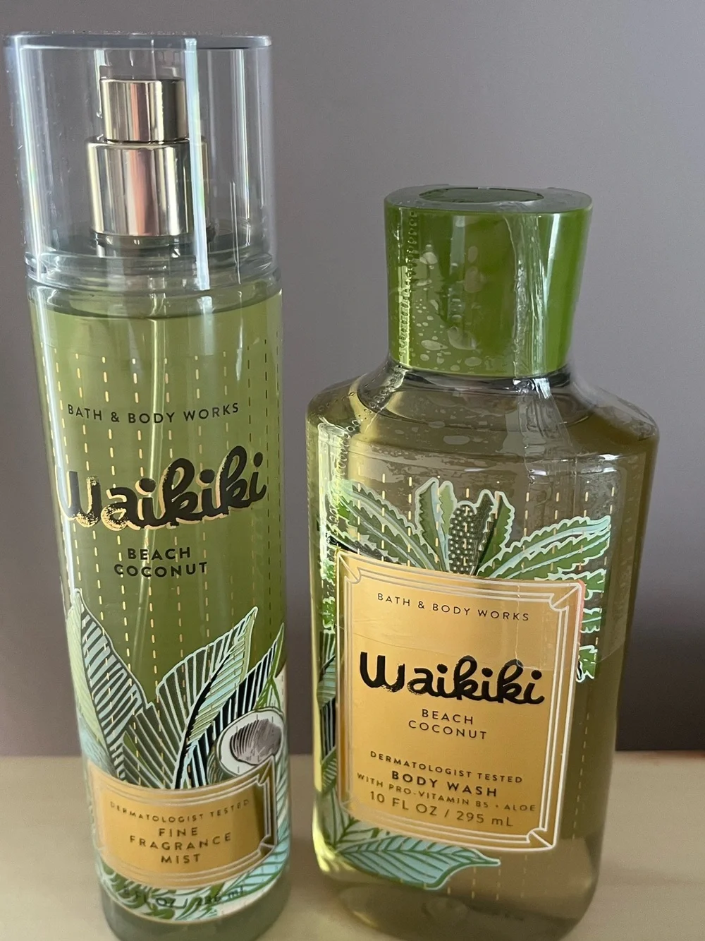 Bath & Body Works Waikiki Beach Coconut Body Cream & Fine Fragrance Mist